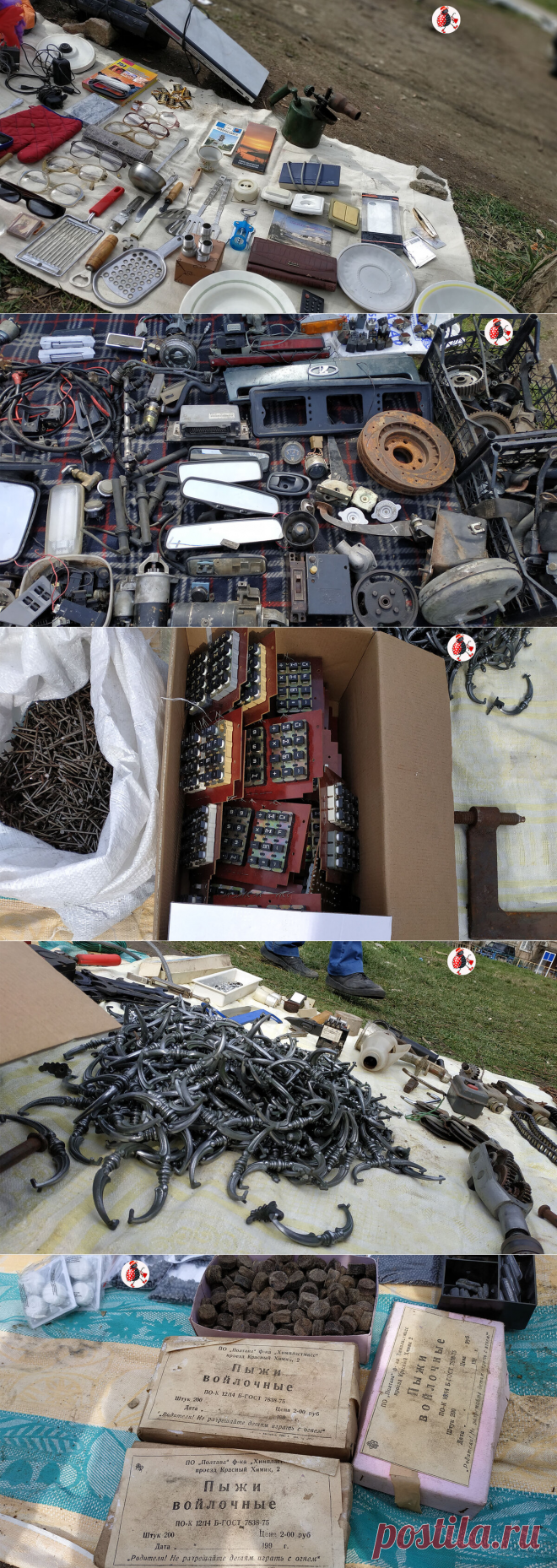 Зашла в дальную часть барахолки, куда обычно «не сую нос». Стало любопытно, что там продают и почему всегда так многолюдно | БЛОШКА БАРАХОЛЬЩИЦА | Яндекс Дзен