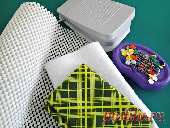 Как сделать коврик под педаль швейной машинки — Мастер-классы на BurdaStyle.ru