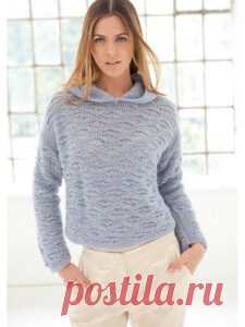 Легкое худи - Связано всё....! Оригинальный узор со сброшенными накидами — то, что делает это худи воздушным и необычным. В ветренную погоду можно накинуть капюшон Размер: 44/46. Изнаночная гладь: лиц. р. – изн. п., изн. р. – лиц. п. Лицевая гладь: лиц. р. – лиц. … Читать далее →