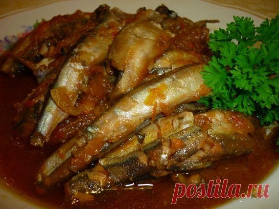 Рыбные консервы в мультиварке