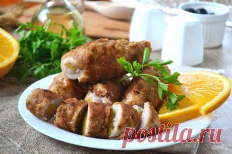 Мясные рулетики с сюрпризом - пошаговый рецепт с фото на Повар.ру