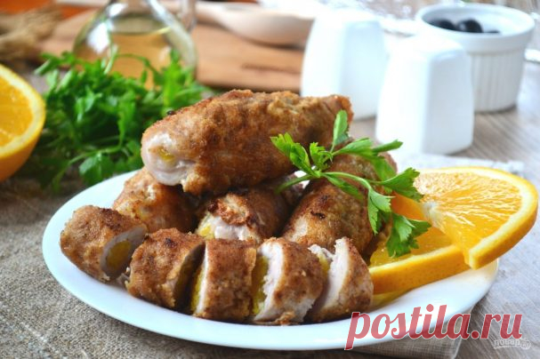 Мясные рулетики с сюрпризом - пошаговый рецепт с фото на Повар.ру