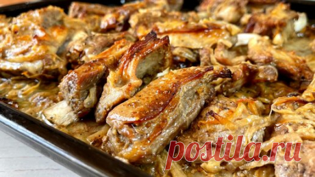 На противень,застеленный капустой выложила мясо и запекла: от результата была в восторге. Делюсь рецептом | Цветкова Наталья | Дзен