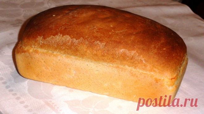 Рецепт домашнего хлеба в духовке