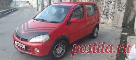 Купить б/у Daihatsu YRV I 1.3 AT (90 л.с.) бензин автомат в Туапсе: красный Дайхатсу ЮРВ I компактвэн 2001 года по цене 350 000 рублей на Авто.ру