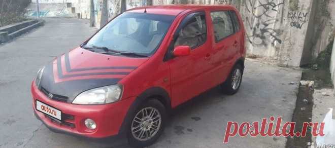Купить б/у Daihatsu YRV I 1.3 AT (90 л.с.) бензин автомат в Туапсе: красный Дайхатсу ЮРВ I компактвэн 2001 года по цене 350 000 рублей на Авто.ру
