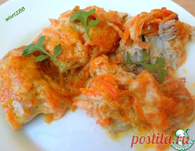 Скумбрия с морковью в заливке – кулинарный рецепт
