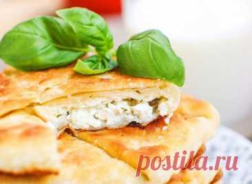 Плацинды с творогом — Домашняя кулинария
