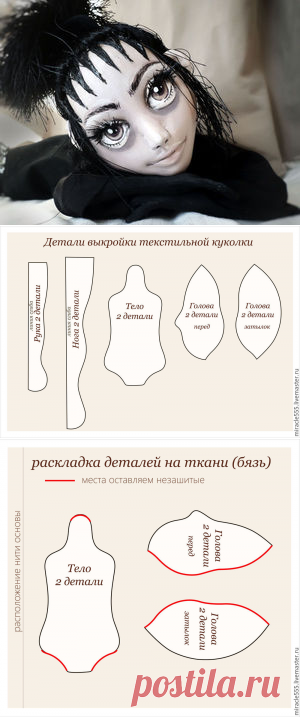 Подробный мастер-класс по созданию мистической куколки из трикотажа. Часть 1 - Ярмарка Мастеров - ручная работа, handmade