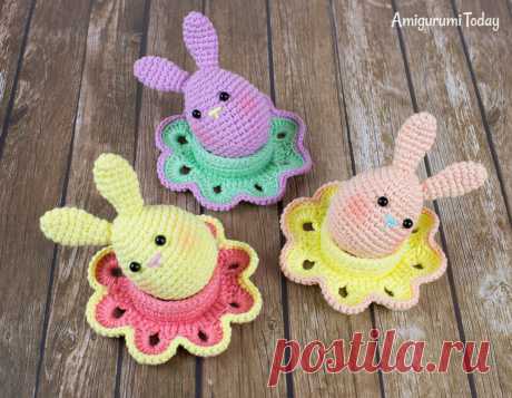 Easter bunny egg crochet pattern - Amigurumi Today