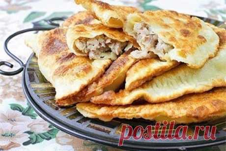 чебуреки под градусом - отменные, хрустящие, нежные, сочные