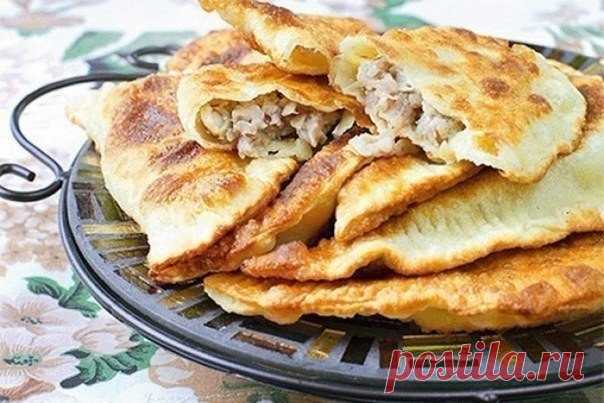 чебуреки под градусом - отменные, хрустящие, нежные, сочные