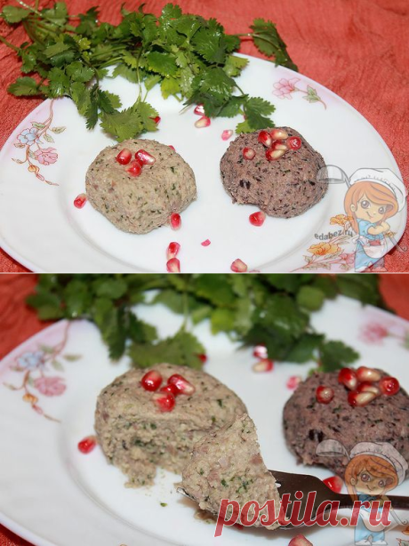 Пхали из фасоли по-грузински — веганский пошаговый рецепт с фото