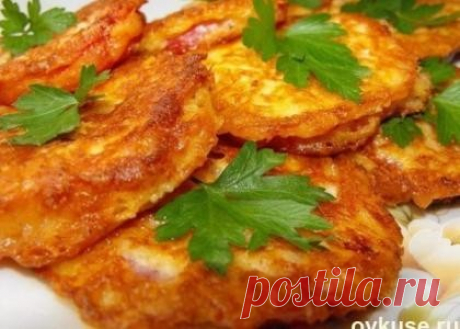 Помидоры в сырном кляре