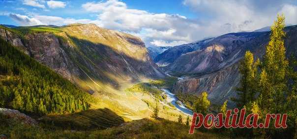 Каньон Чулышман, Алтай. Фотограф – Альберт Беляев: