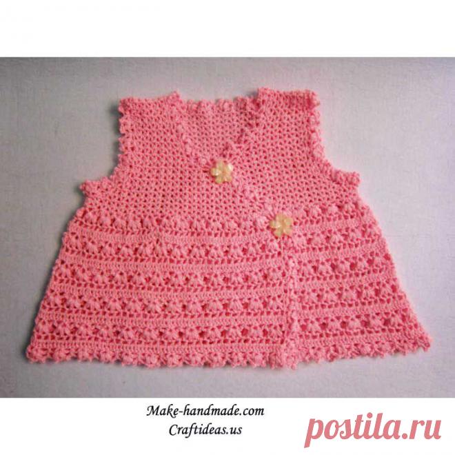 детское платье крючком | сделать ручной работы, вязание крючком, ремесла