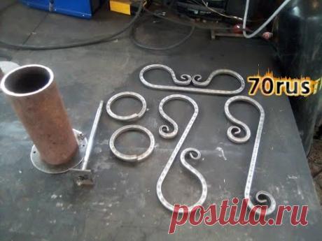 Оснастка для элементов холодной ковки петля и кольцо