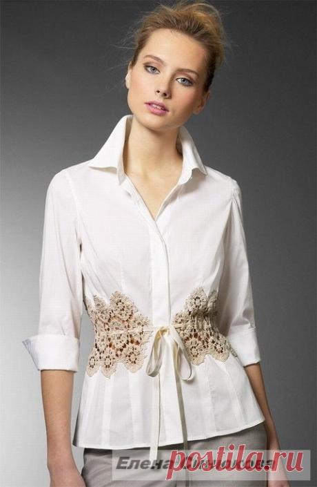 Освежаем и обновляем свои блузочки