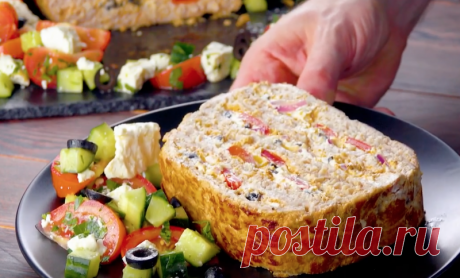 Гирос XXL - оригинальный рецепт мяса по-гречески. Блюдо для большого праздника!