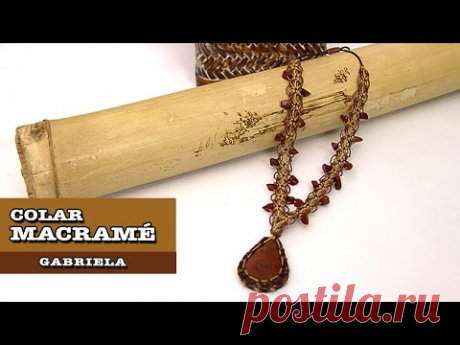 DIY - Colar de Macramé (Gabriela Ucha)