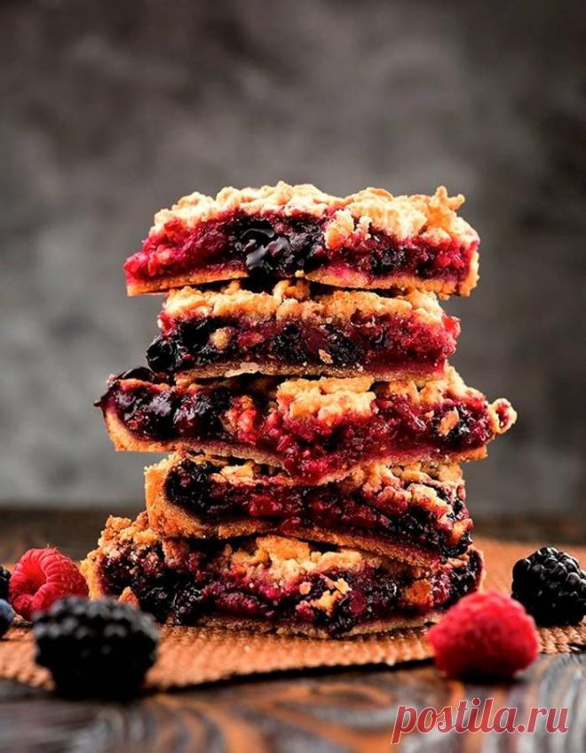 Просто и невероятно вкусно! Тертый ягодный пирог от Лизы Глинской (рецепт) - tv.ua