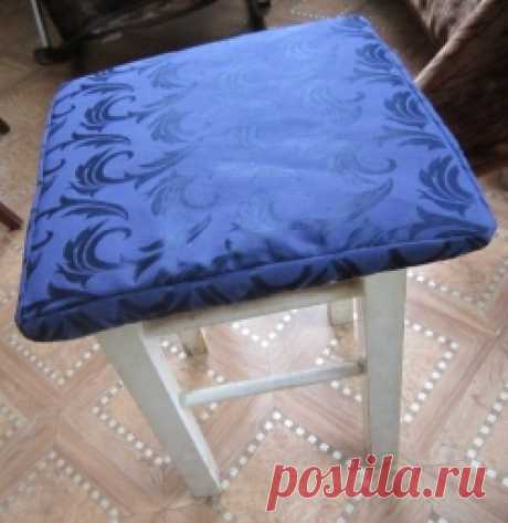 Чехлы для табуреток своими руками