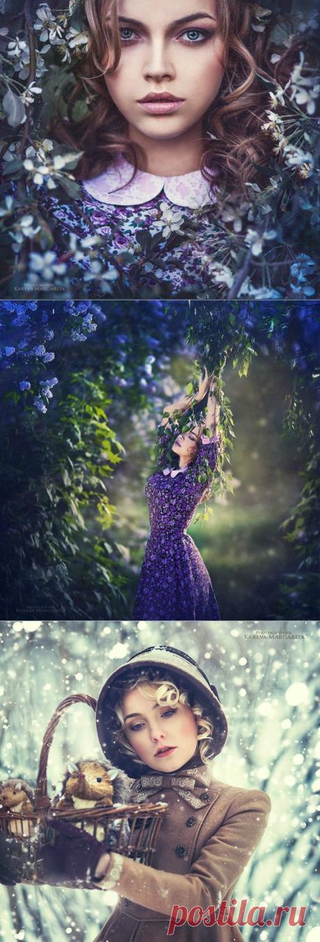 Женские миры фотографа Маргариты Каревой.