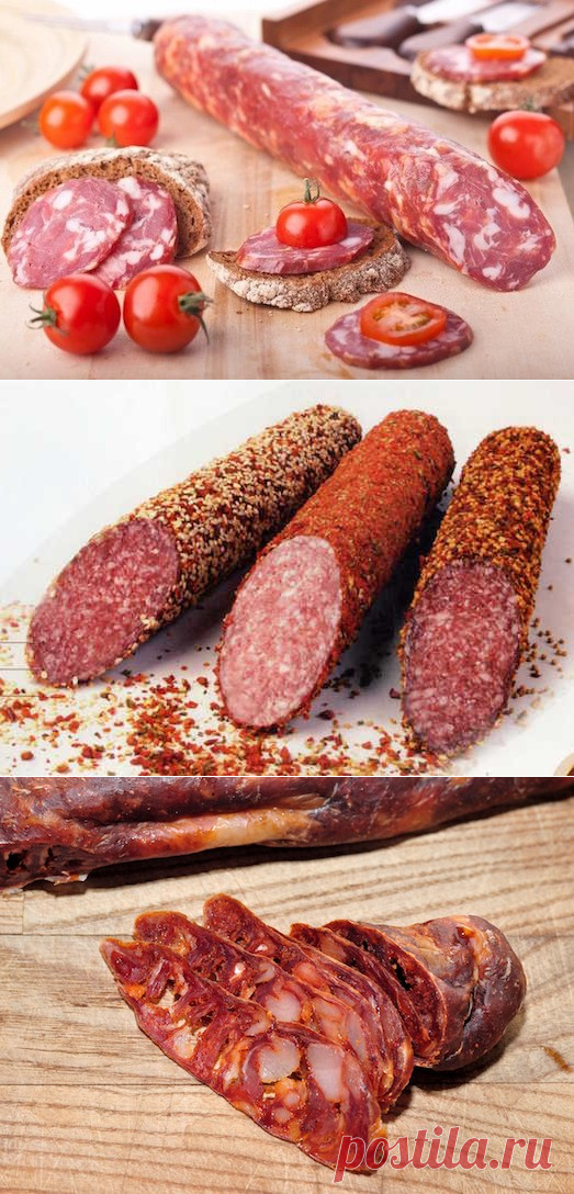 Секреты приготовления домашней сырокопченой колбасы — Вкусные рецепты