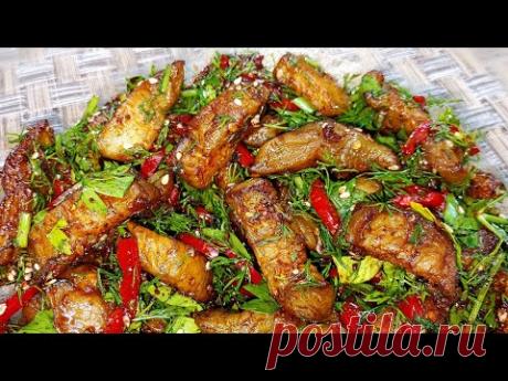 Обалденные Баклажаны как Грибы по- корейски! Шикарная ЗАКУСКА из БАКЛАЖАНОВ. Быстро и Вкусно !