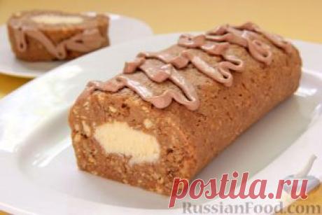 Рецепт: Чайная колбаска из печенья на RussianFood.com