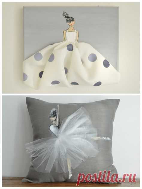 Cute for a fashion themed room must try go make one :)