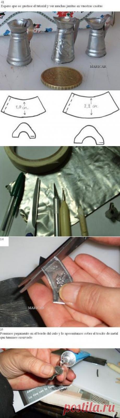 Посуда из тонкой жести.МК