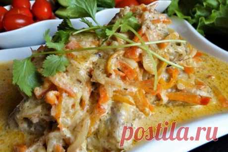 Минтай, запеченный с капустой: бюджетно, полезно и вкусно!
Приготовление не займет много времени, а в результате получите очень вкусное и полезное блюдо.