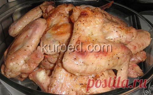 РЕЦЕПТЫ | Хрустящие куриные крылышки на гриле