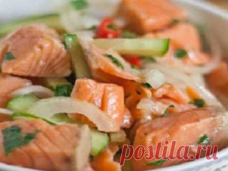Салат из рыбы по-корейски — vkusno.co