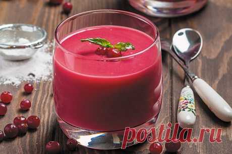 Вкусный и полезный клюквенный морс — Фактор Вкуса