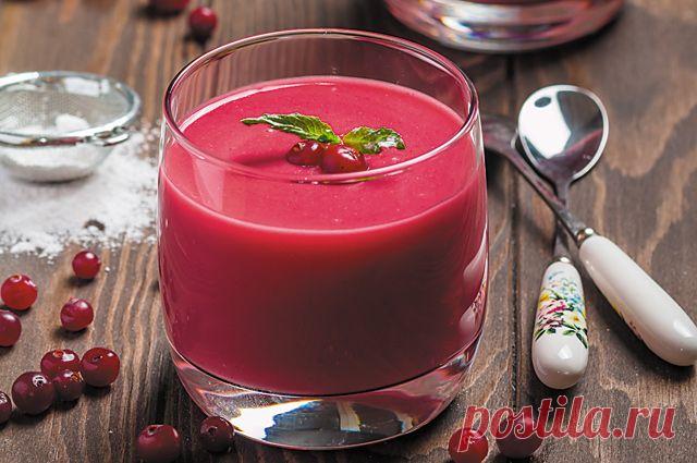 Вкусный и полезный клюквенный морс — Фактор Вкуса
