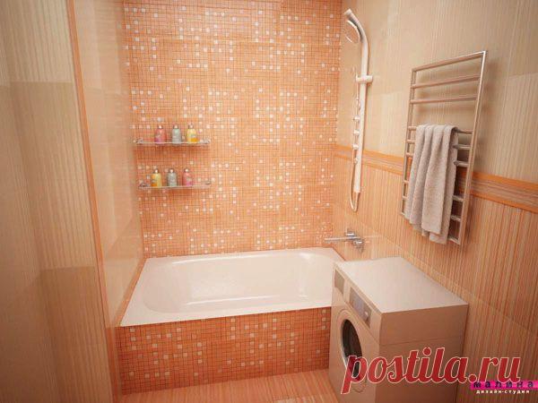 Маленькая ванная комната - дизайн - 24 Ноября 2012 - Женский интернет журнал Айлаш - Онлайн журнал "Айлаш"