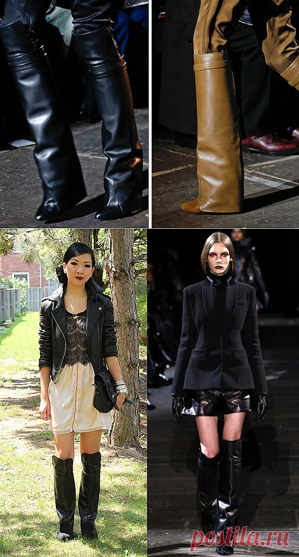 Повтор сапог Givenchy FW2012 RTW runway (DIY) / Обувь / Модный сайт о стильной переделке одежды и интерьера