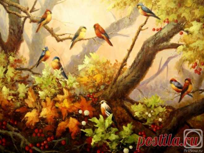 «Райский сад» картина Бруно Тины (дерево, масло) — купить на ArtNow.ru