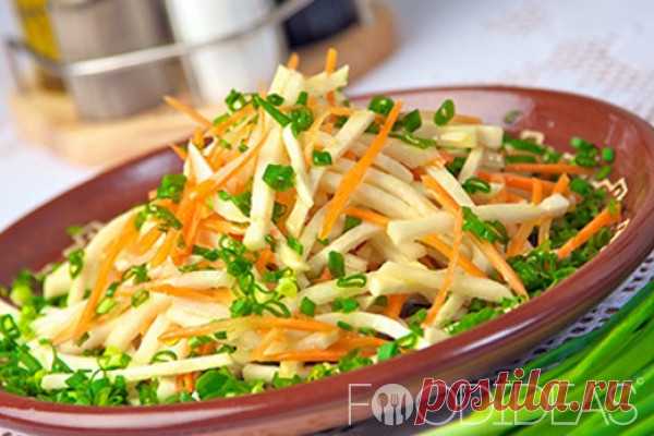 Витаминный мясной салат с зеленой редькой и яйцами: рецепт - рецепт приготовления с фото