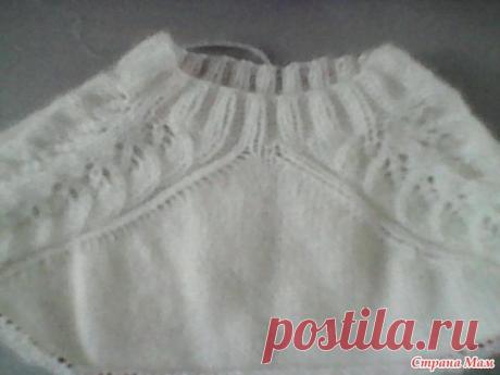 Совместник &quot;Кофточка с ажурными рукавами. Автор Светлана Волкова.&quot; - Страна Мам