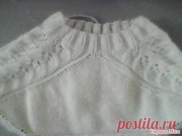 Совместник "Кофточка с ажурными рукавами. Автор Светлана Волкова." - Страна Мам