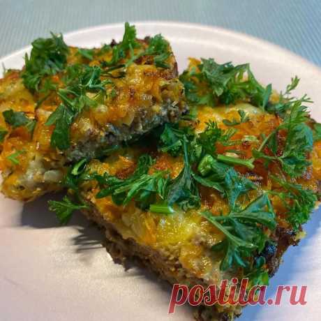 Запеканка из куриной печени
