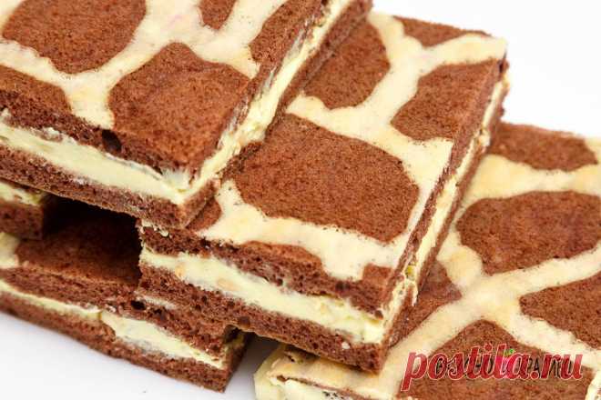 НЕОБЫЧНОЕ Пирожное - ЖИРАФ | Вкусно и красиво с Натальей Балдук.