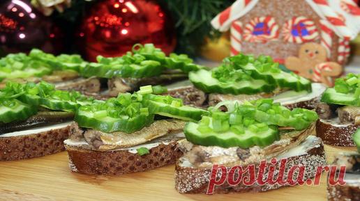 3 Рецепта Вкусных и Быстрых Бутербродов на Праздничный стол | Готовим вместе с Машей Маковецкой | Дзен