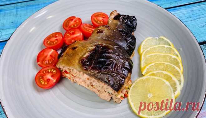 Так горбушу готовлю только по крупным праздникам: получается вкусно и подача необычная (делюсь рецептом)