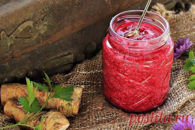 Хрен со свеклой — Домашняя кулинария