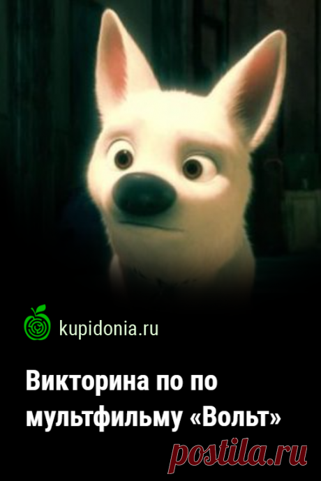 Викторина по по мультфильму «Вольт». Развлекательный тест по мультфильму «Вольт». Проверь свои знания!