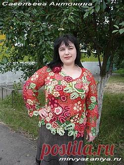 Техника вязания ирландского кружева